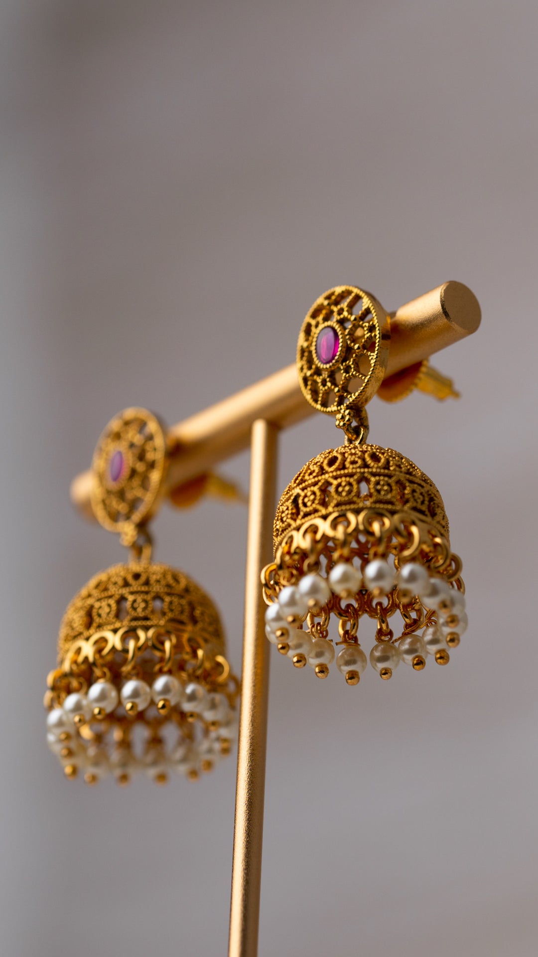 Tavia Jhumka Earrings