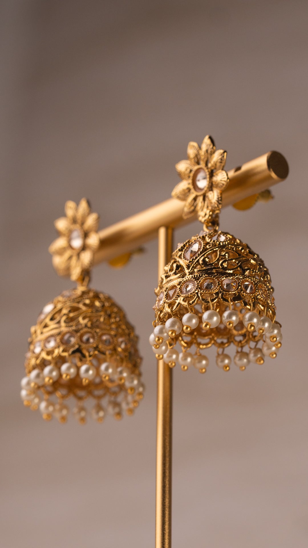 Riva Jhumka Earrings
