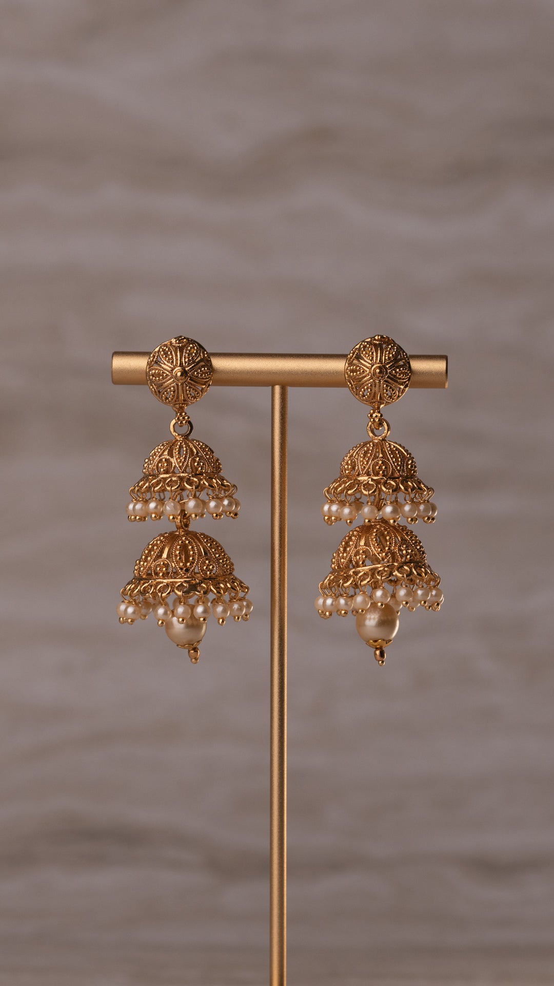 Zaria Jhumka Earrings