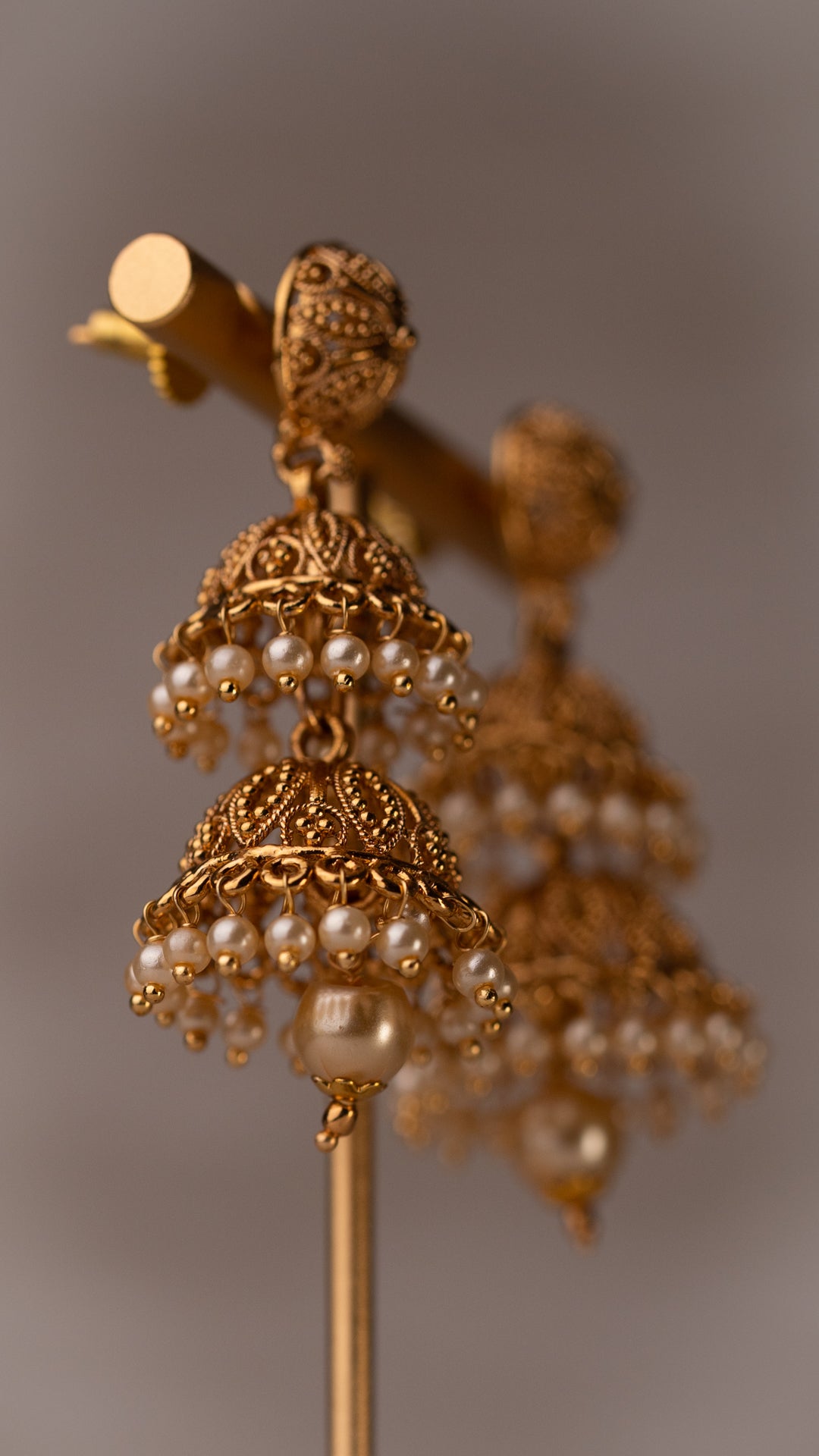 Zaria Jhumka Earrings