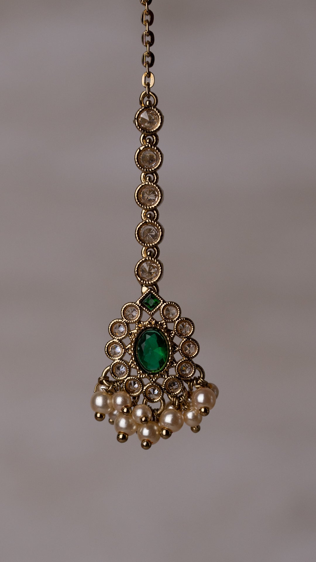 Maya Necklace Set - Emerald Green