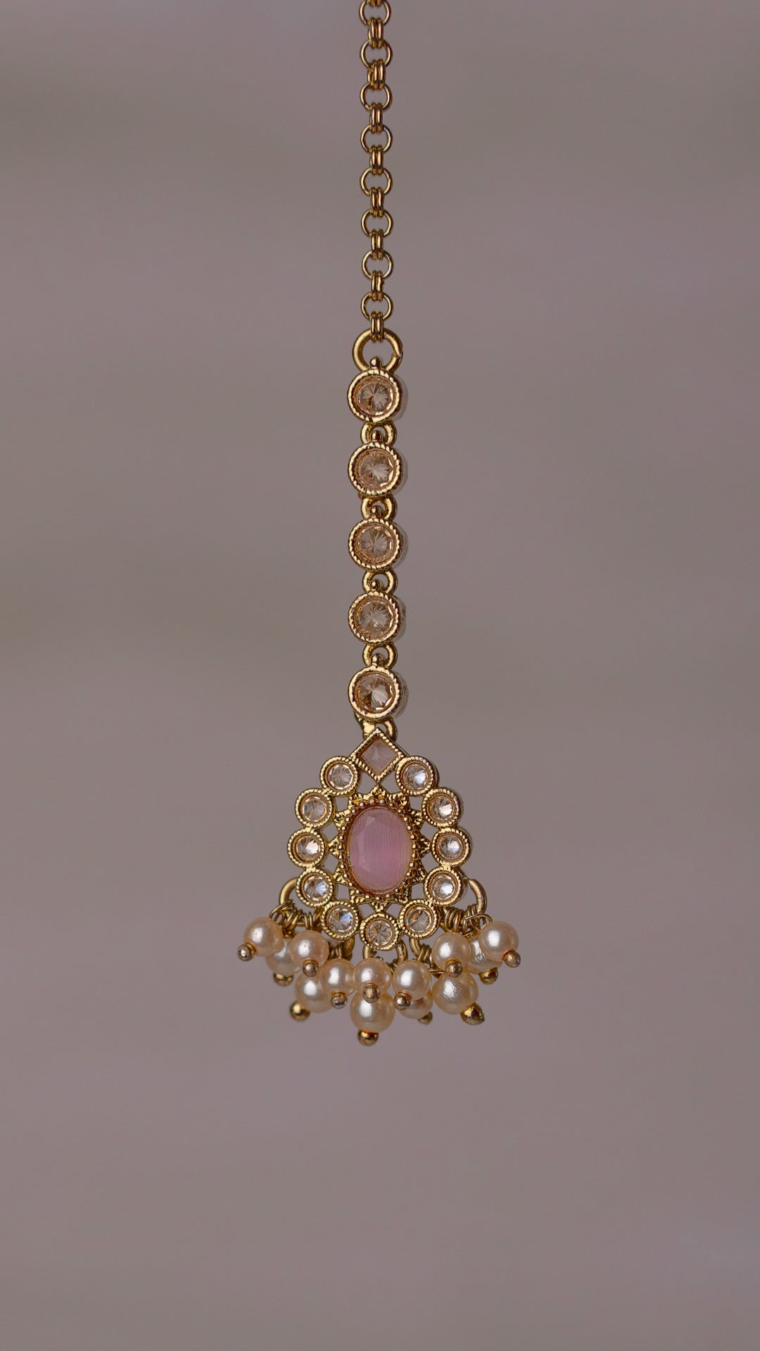 Maya Necklace Set - Pale Pink