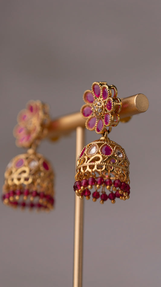 Rani Jhumka Earrings