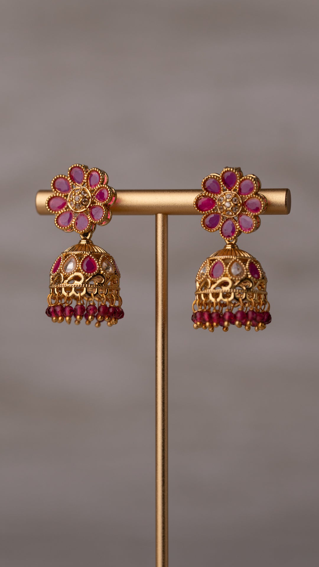 Rani Jhumka Earrings