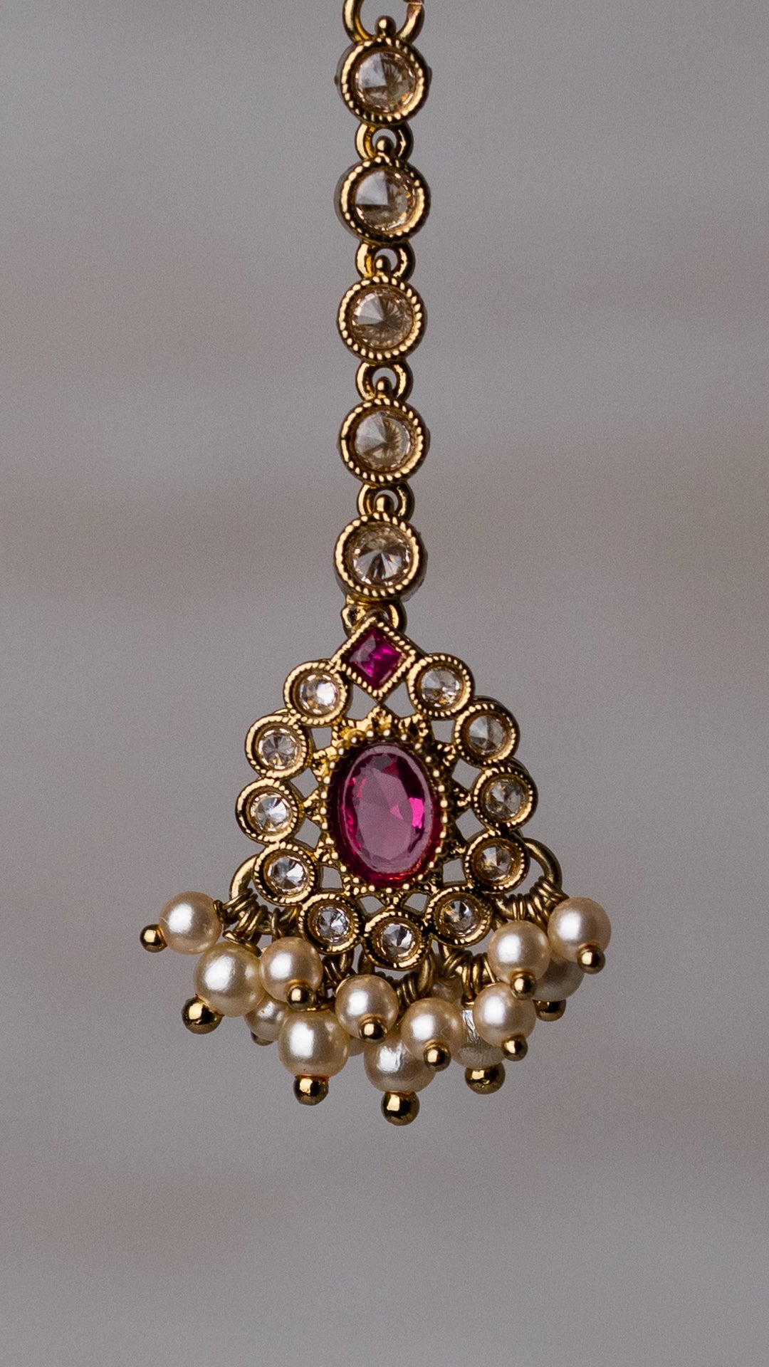 Maya Necklace Set - Plum