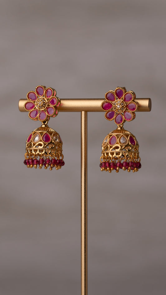 Rani Jhumka Earrings